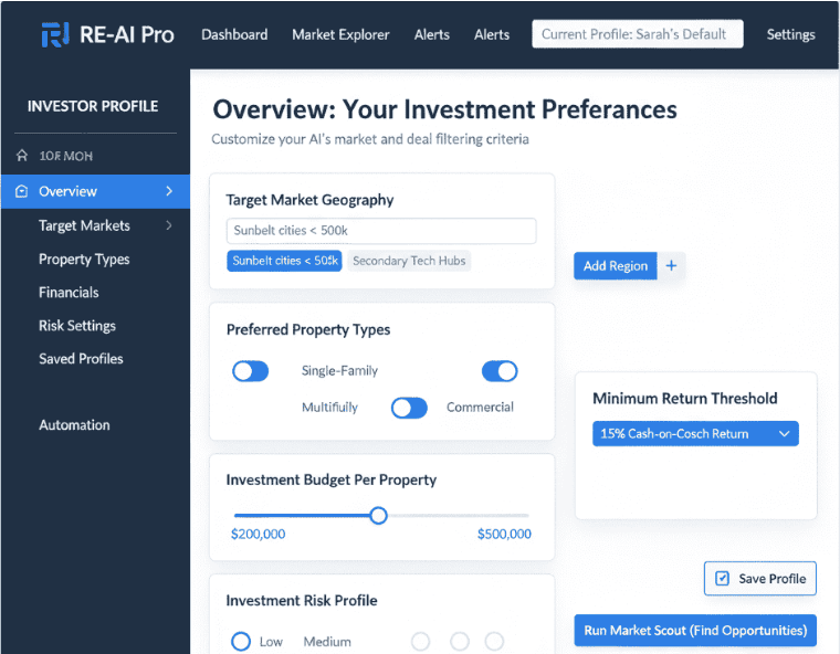 Define Your Forecast in the AI powered web portal