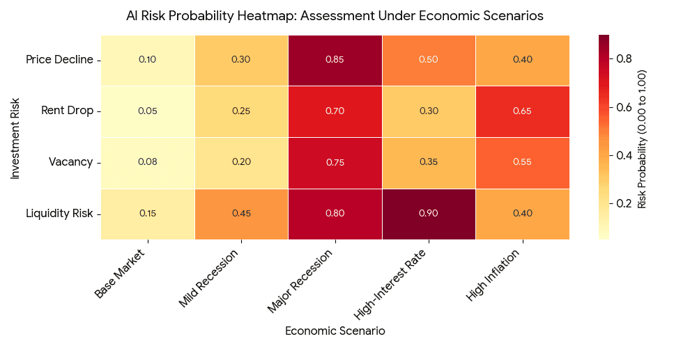 AI Risk Probabiity Heatmap